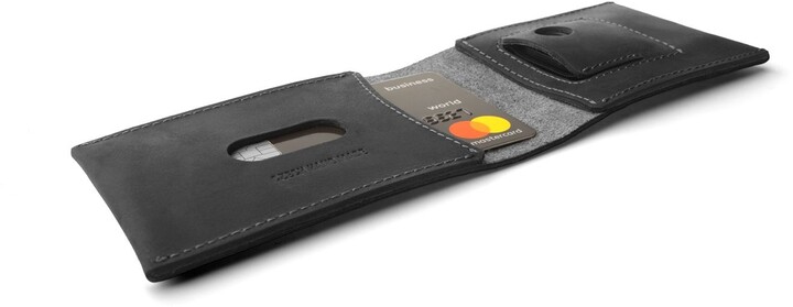 FIXED peněženka Smile Wallet se smart trackerem, kožená, černá_94680073
