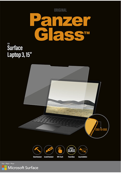 PanzerGlass Edge-to-Edge pro Microsoft Surface Laptop 3/ Laptop 4 (15&quot;), čirá_2102762477