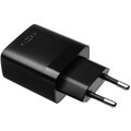 FIXED síťová nabíječka, 2xUSB-A, 17W Smart Rapid Charge, černá + kabel USB-A - USB-C, 1m_1560822707