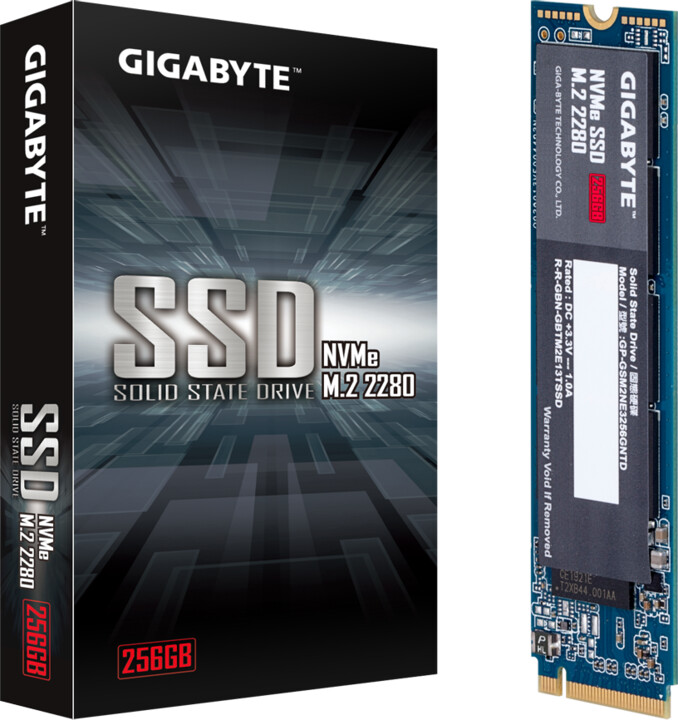 GIGABYTE SSD, M.2 - 256GB_2046245795