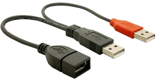 Napájecí kabel USB z 2xUSB