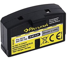 Patona baterie pro sluchátka Sennheiser BA150/151/152, 60mAh, 2,4V, Ni-Mh
