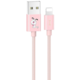 USAMS SJ234 U8 Lovely Lightning datový kabel (EU Blister), růžová