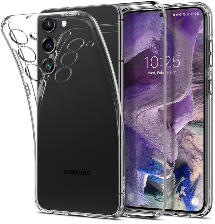Spigen ochranný kryt Liquid Crystal pro Samsung Galaxy S23, čirá_386199582