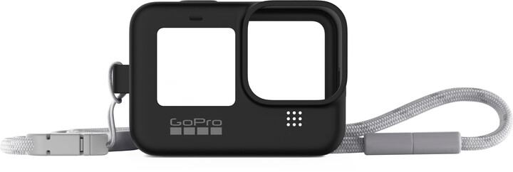 GoPro silikonové pouzdro Sleeve pro HERO10 Black, HERO9 Black, černá_754192671