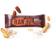 Bombus Raw protein, tyčinka, arašídové máslo, 50g_1991527125