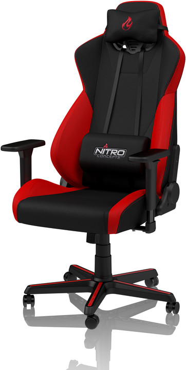 Nitro Concepts S300, černá/červená_483626171