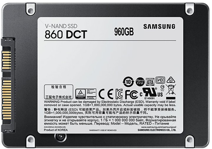 Samsung SSD 860 DCT, 2.5&quot; - 960GB_178611326