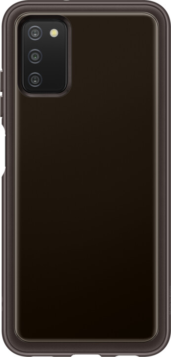 Samsung zadní kryt Soft Clear Cover pro Galaxy M22, černá_1123341889