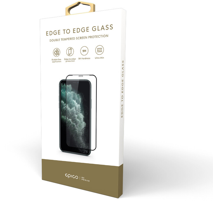 EPICO tvrzené sklo Edge to Edge GLASS IM pro Apple iPhone 6/6s/7/8/SE (2020)/SE (2022), černá_494803573