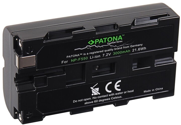 Patona baterie pro Sony NP-F550 3000mAh Li-Ion 7,2V Premium_1828903619