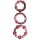 Kroužky Elephant rings, erekční, růžové 3 ks