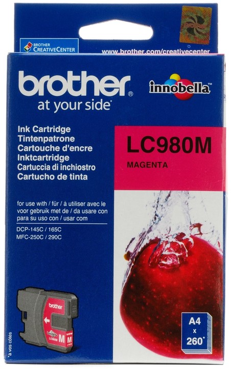 Brother LC-980M, magenta