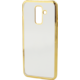 EPICO Pružný plastový kryt pro Samsung Galaxy A6+ (2018) BRIGHT, zlatý