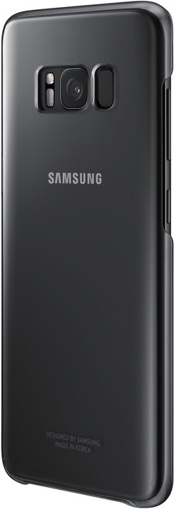 Samsung S8+, Poloprůhledný zadní kryt, černá_520144574