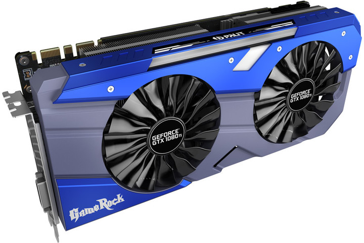 PALiT GeForce GTX 1080Ti GameRock Premium, 11GB GDDR5X_1164433956