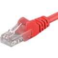 PremiumCord Patch kabel UTP RJ45-RJ45 level 5e, 0.5m, červená_749393530