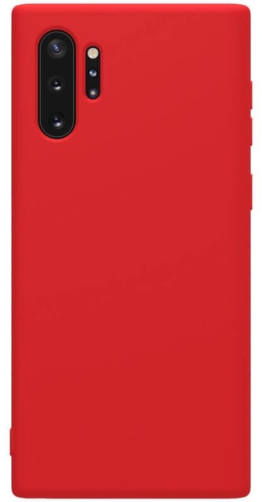 Nillkin Rubber Wrapped ochranný zadní kryt pro Samsung Galaxy Note 10+, červená_1974560704