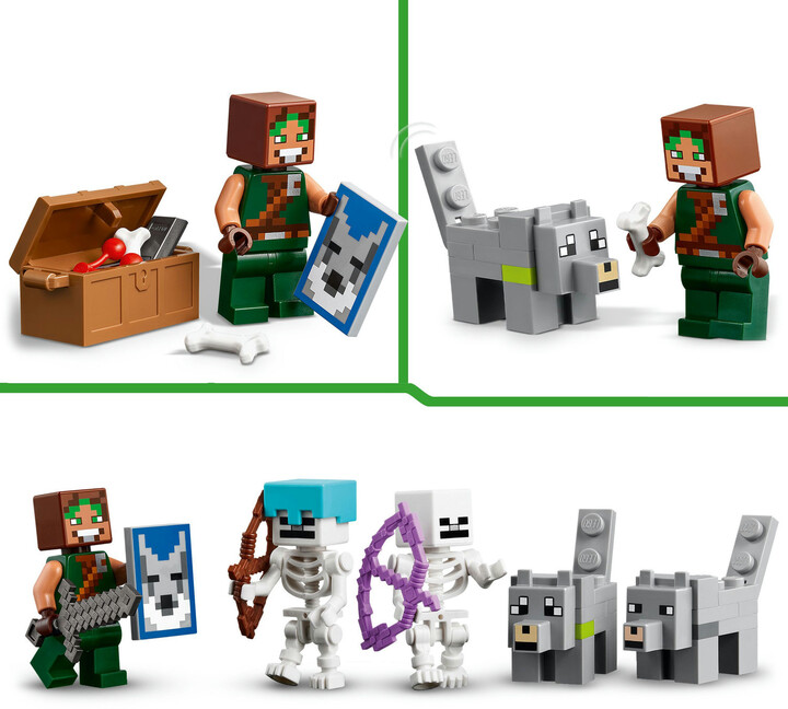 LEGO® Minecraft 21261 Vlčí pevnost_635128454