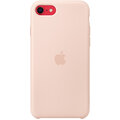 Apple silikonový kryt na iPhone SE (2020), pískově růžová Poukaz 200 Kč na nákup na Mall.cz