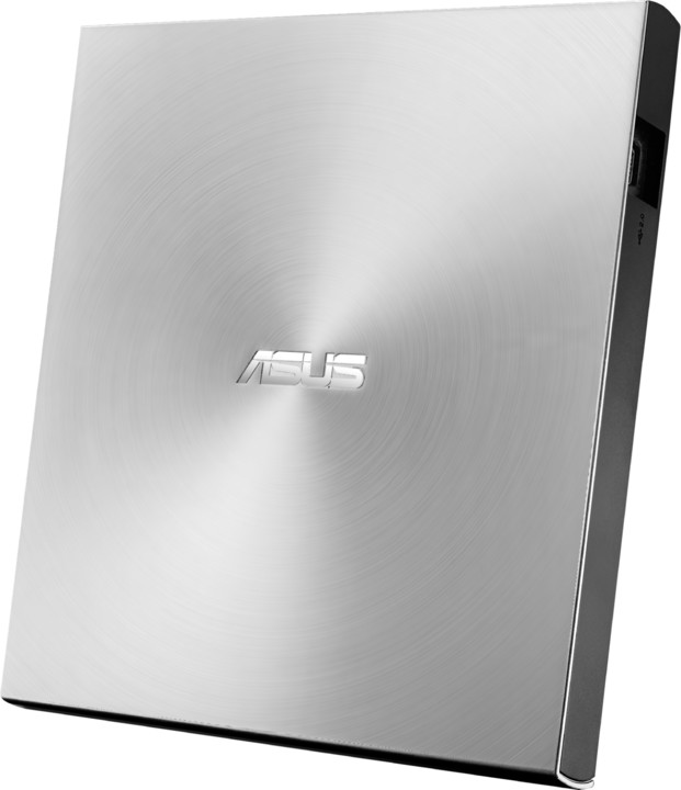 ASUS SDRW-08U7M-U + 2x M-Disk, slim, externí, stříbrná_577907655
