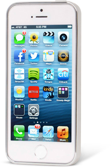 EPICO pružný plastový kryt pro iPhone 5/5S/SE BRIGHT - stříbrná_1534538636