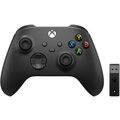 Xbox Series Bezdrátový ovladač, černý + bezdrátový adaptér_772829454
