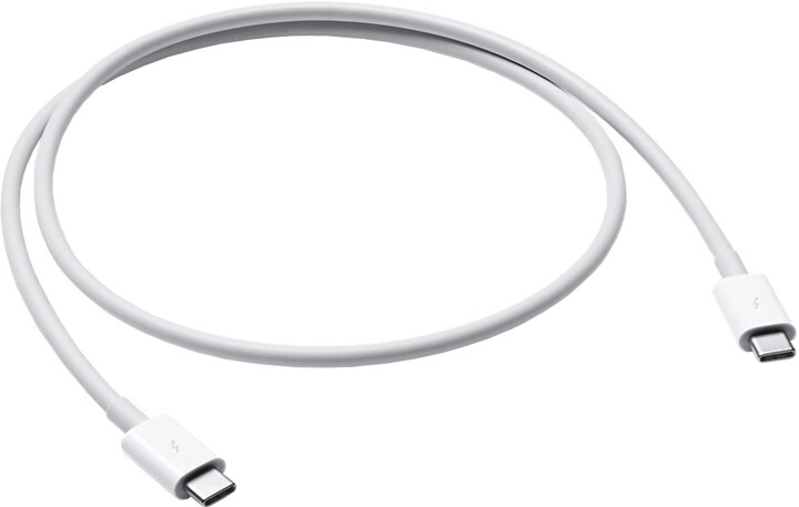 Apple Thunderbolt 3 (USB-C) cable 0.8m, bílá_1868325803