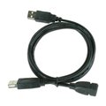 Gembird CABLEXPERT kabel USB A-A 1m 2.0 prodlužovací DUÁLNÍ pro extra napájení