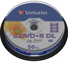 Verbatim DVD+R DL 8x 8,5GB 10ks Spindle_762246261