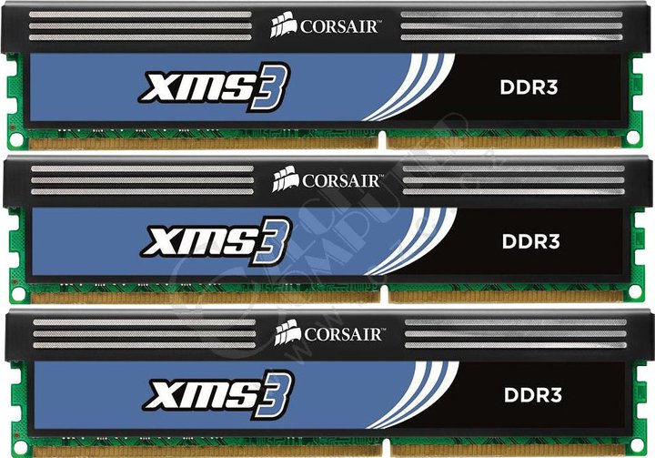 Corsair XMS3 6GB (3x2GB) DDR3 1333 (CMX6GX3M3A1333C9)_882196208