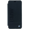 BMW Signature Real Leather Book Case pro Samsung G960 Galaxy S9 - Black_181639210