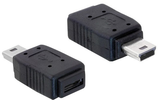 DeLock USB mini samec na USB micro B samice_2023536598
