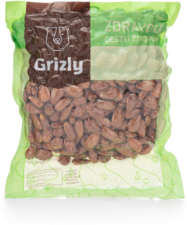 GRIZLY ořechy - mandle, uzené, 500g_756091412