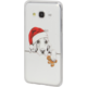EPICO pružný plastový kryt pro Samsung Galaxy J5 (2016) XMAS DOG