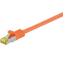 MicroConnect patch kabel S/FTP, RJ45, Cat7, 25m, oranžová_1951838879