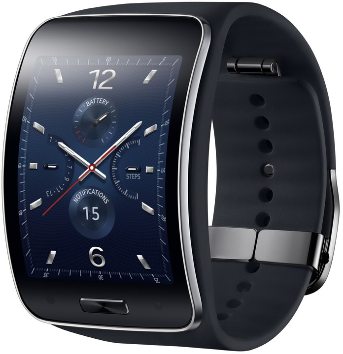Samsung hodinky Galaxy Gear S R7500, černá_1115503054
