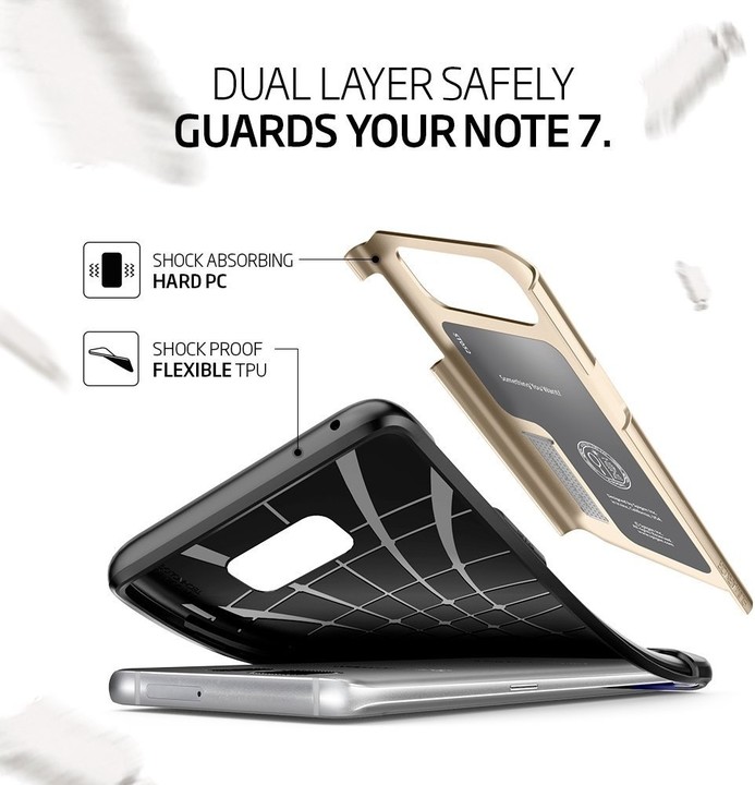 Spigen Case Slim Armor pro Galaxy Note 7, champagne gold_1051660459