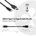 Club3D kabel USB 3.1 TYPE C na USB TYPE A, Power delivery, 1m_2107902018