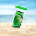 FIXED vodotěsné pouzdro Float pro mobilní telefony, univerzální, IPX8, zelená_369721525