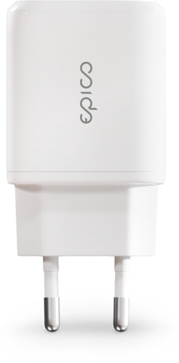 EPICO síťová nabíječka, 2x USB-C, 45W, bílá_273187383