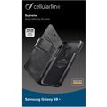 CellularLine prémiové kožené pouzdro typu kniha Supreme pro Samsung Galaxy S9 Plus, černé_224285514