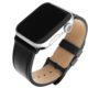 FIXED kožený řemínek pro Apple Watch 38/40/41 mm, černá_1965616498