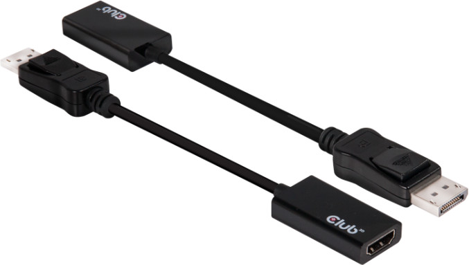 Club3D DisplayPort 1.1 na HDMI 1.4 VR (Virtual Reality), pasivní adaptér, 20cm_655202919