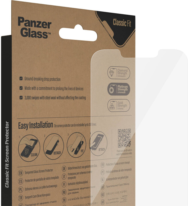 PanzerGlass ochranné sklo pro Apple iPhone 14/13/13 Pro (Classic Fit)_437721073