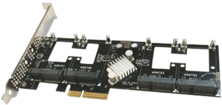 Addonics Quad mSATA PCIe SSD adaptér_1159005950