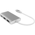 PremiumCord převodník USB3.1 typ C na HDMI + 2xUSB3.0 + PD charge, Aluminium pouzdro_1943392455