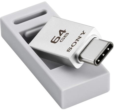 Sony Micro Vault OTG CA1 DUO - 64GB, stříbrná_1336358166