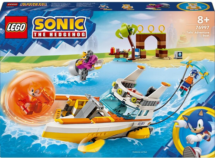 LEGO® Sonic the Hedgehog™ 76997 Tails a jeho dobrodružný člun_1743440843