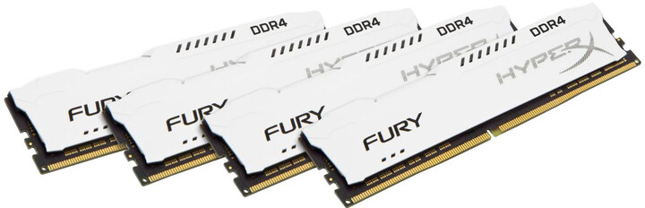 HyperX Fury White 64GB (4x16GB) DDR4 2933_963360980